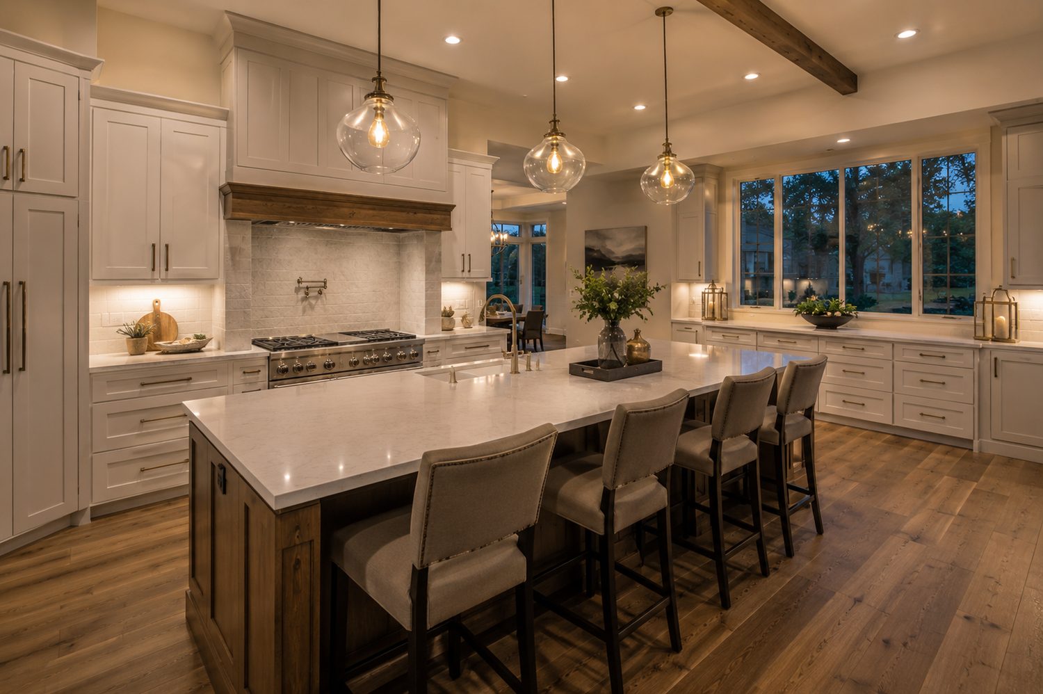 Modern kitchen in a Columbus Ohio home for sale